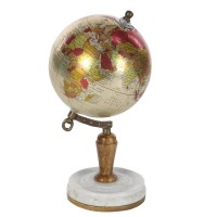 Decmode Modern 10 inch multicolored marble and resin globe, Multicolor   566920322